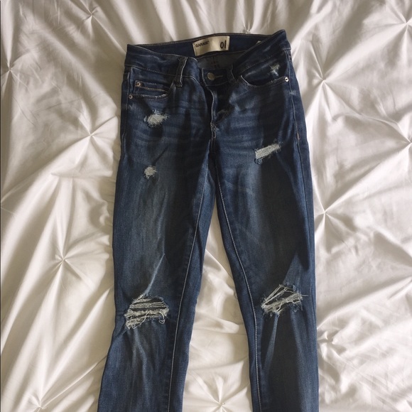 Garage ripped skinny jeans - Picture 2 of 2